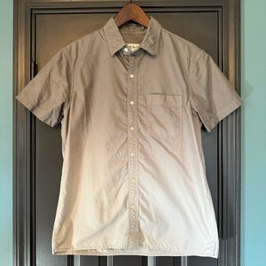 🦅 AE Dip Dyed Short Sleeve Button Down